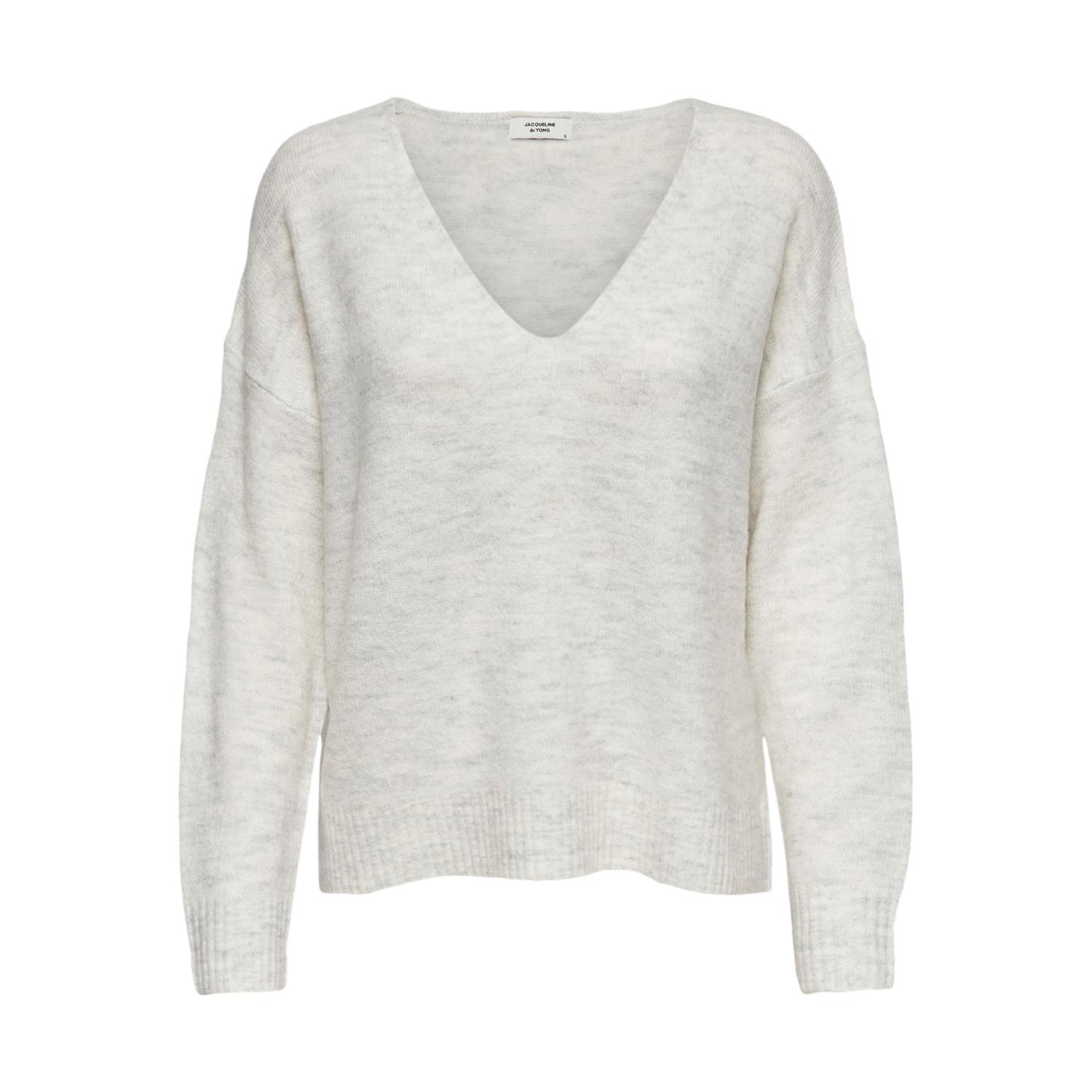 5714912605257 - Pullover mit V-Ausschnitt aus Strick für Damen Elanora