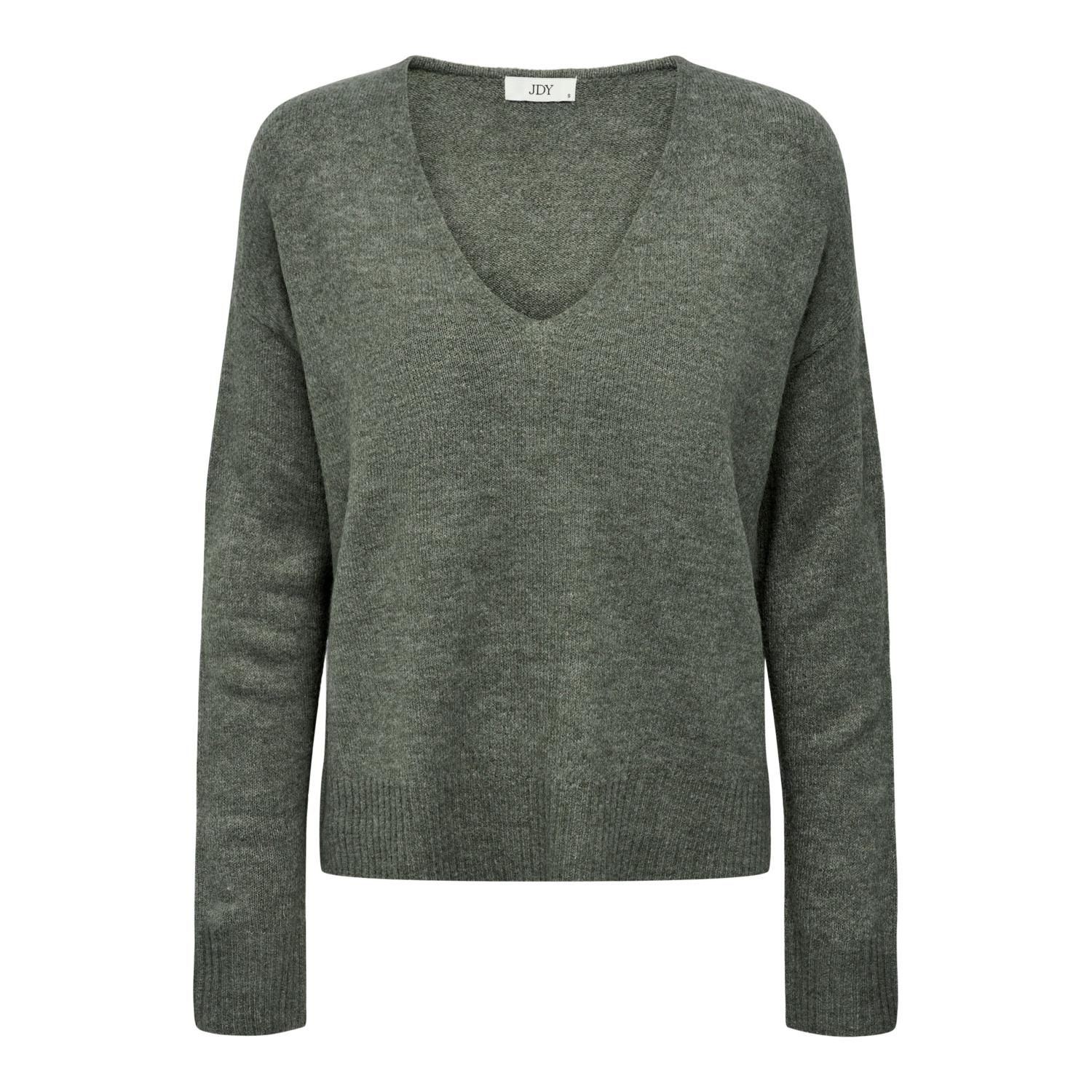 5714916770296 - Pullover mit V-Ausschnitt aus Strick für Damen Elanora