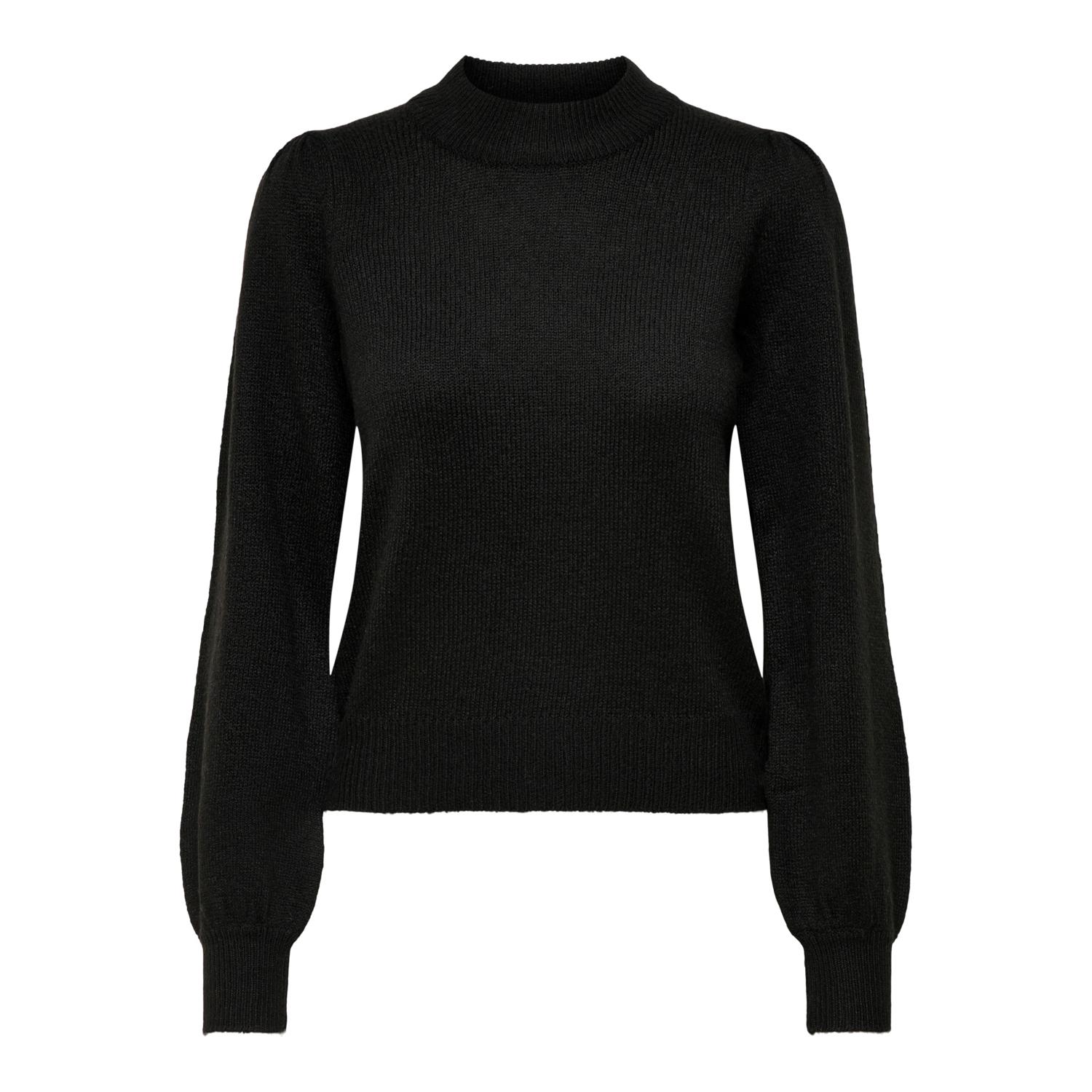 5715206317948 - JDY Rundhalspullover Rue Black Unifarben Schwarz - Gr XL 5715206317948 - JDY Rundhalspullover Rue Black Unifarben Schwarz - Gr XL