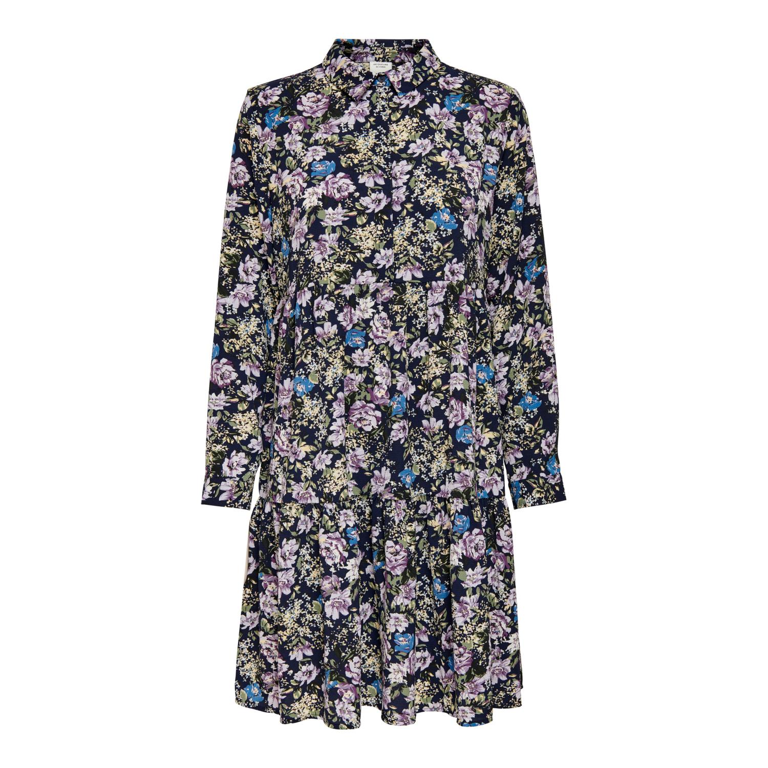 5714928759647 - Kleid langarm aop Frau Piper