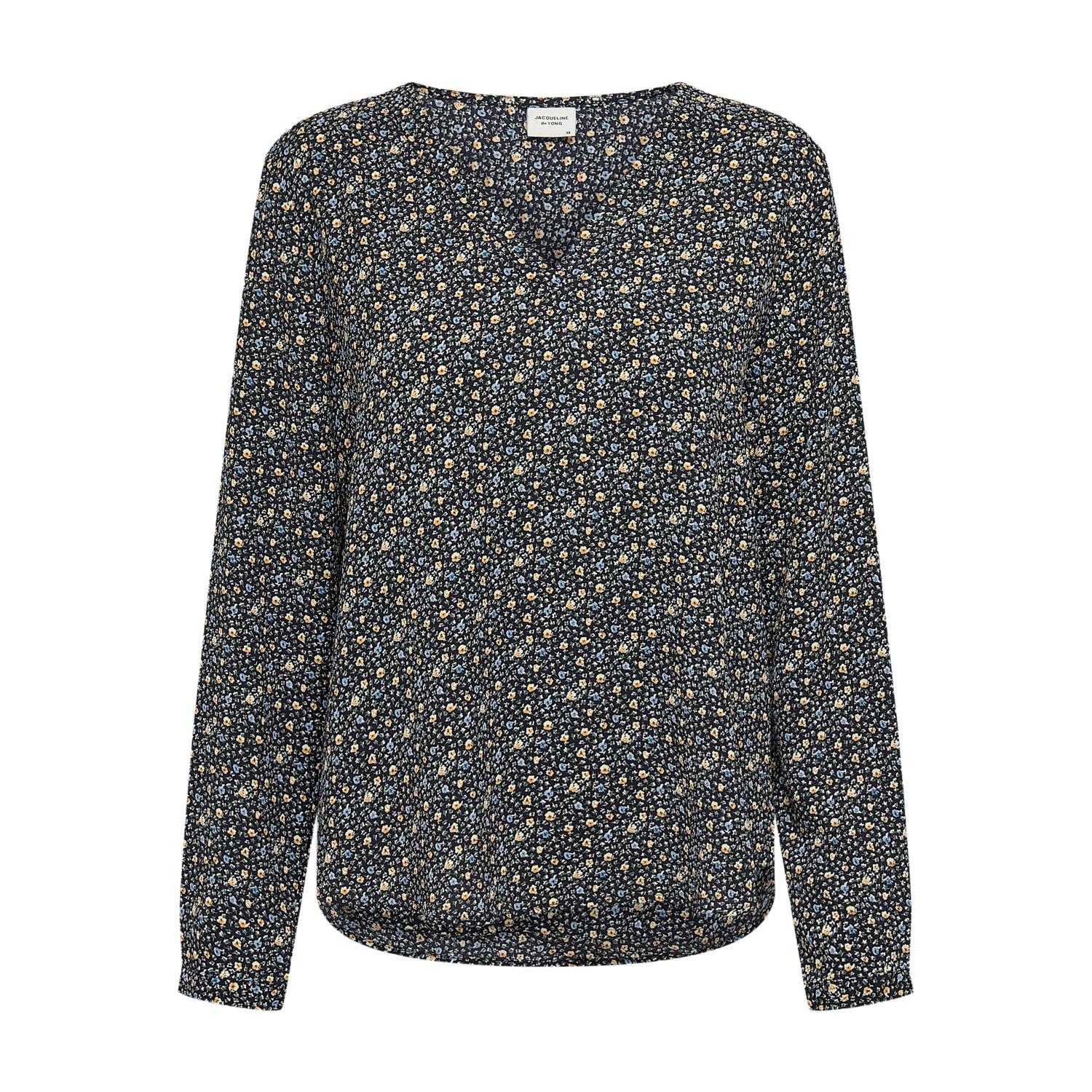 5714928829807 - Bluse mit V-Ausschnitt und langen Ärmeln Frau Piper