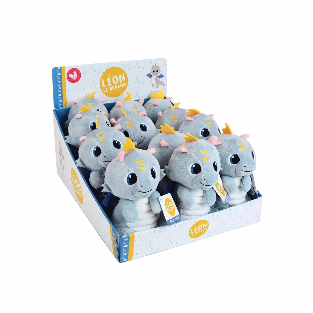 3298060239189 - Plüsch-Rassel Leon Le Dragon
