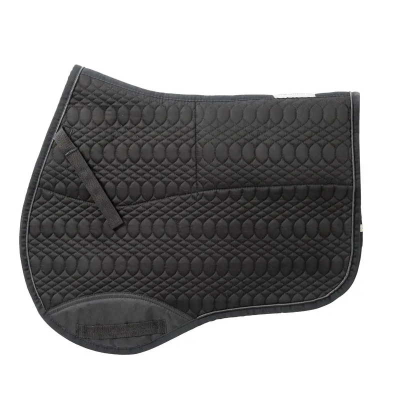 Kavalkade Noir Horse Saddle Pad With Faux Fur