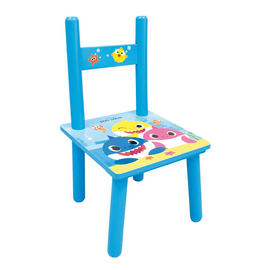 3700057134396 - Table dactivités + 2 chaise enfant Jemini Baby Shark