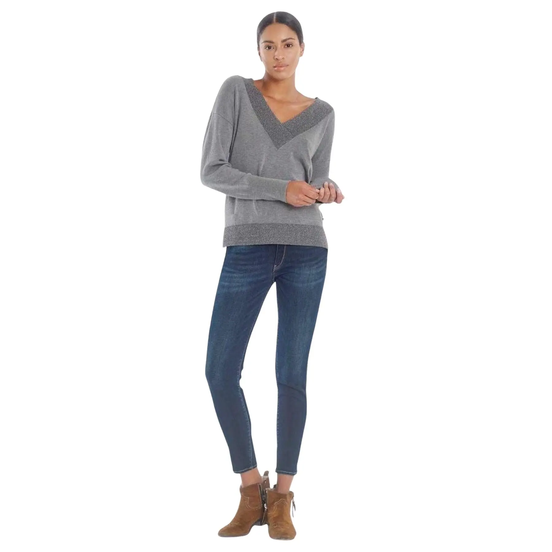 3607813993603 - Damenjeans mit hoher Taille pulp 7 8 N°1