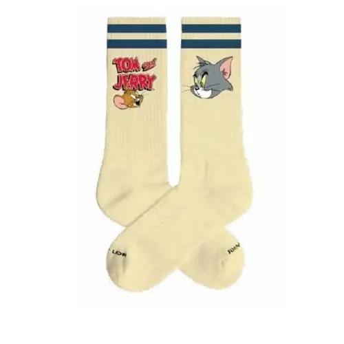 Calze  Athletic Tom and Jerry Heads