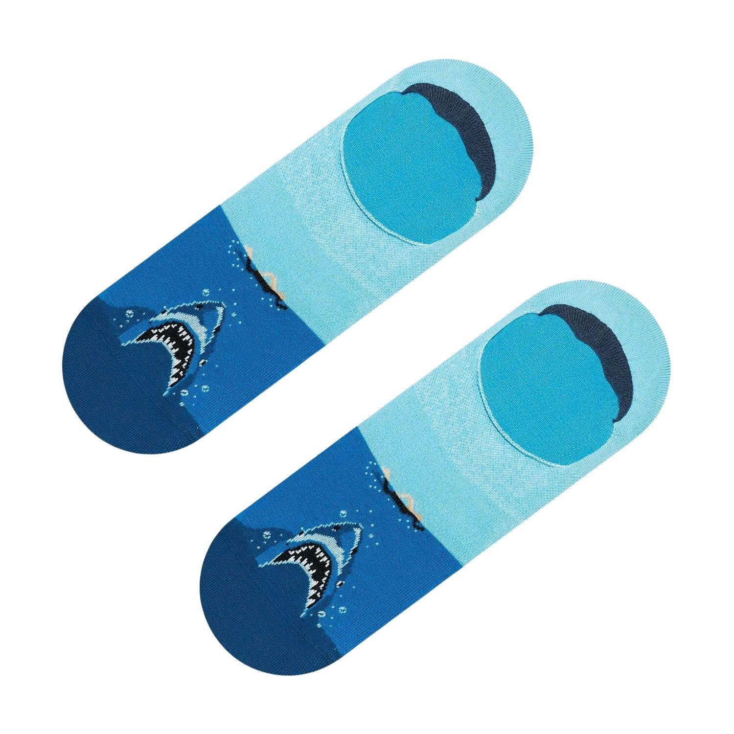 8436588258335 - Unsichtbare Socken Jaws Shark Attack