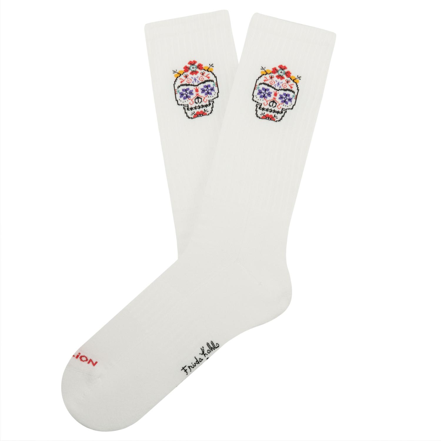8436607952619 - Socken Athletic Frida Calavera