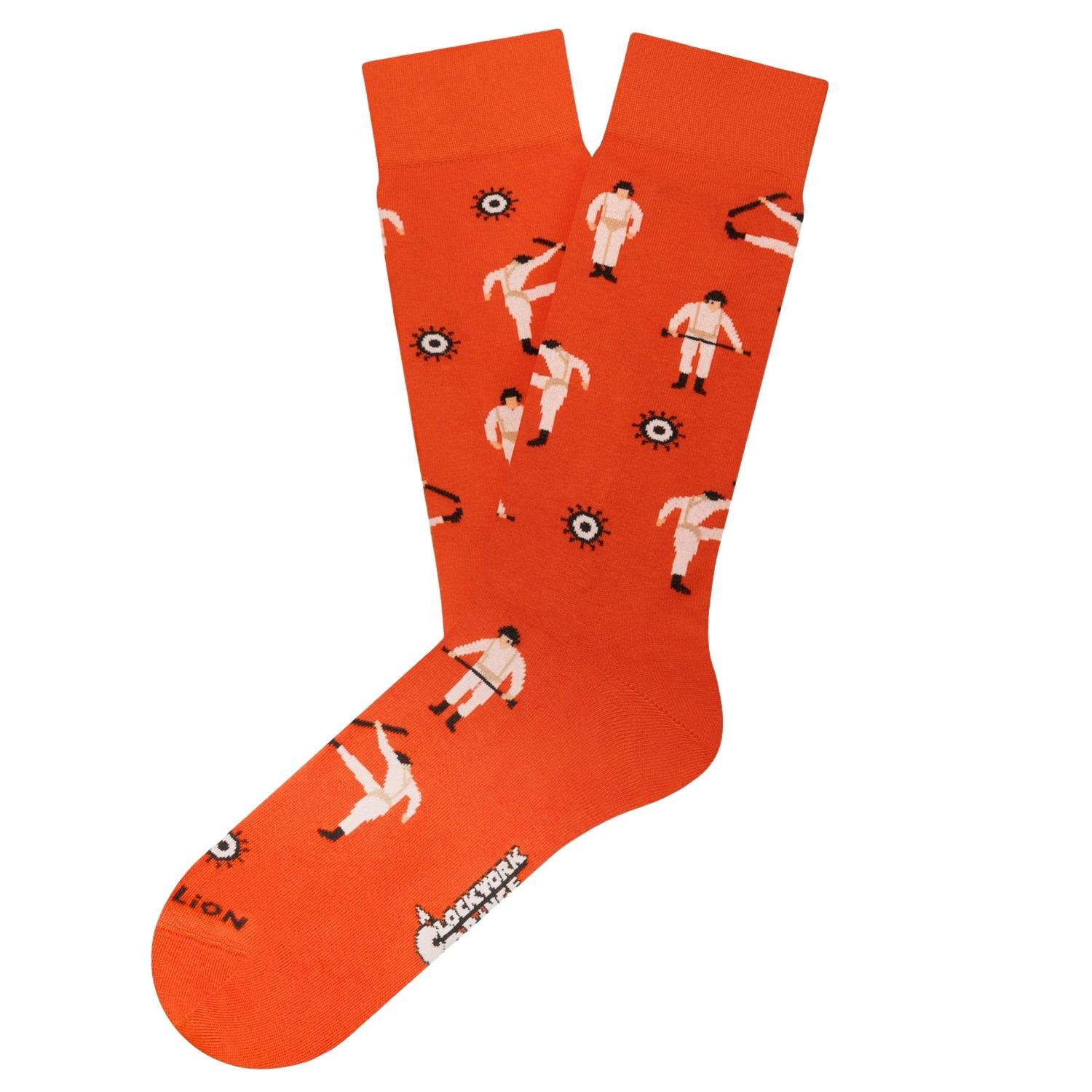 8436607953258 - Socken Clockwork Orange - Pattern