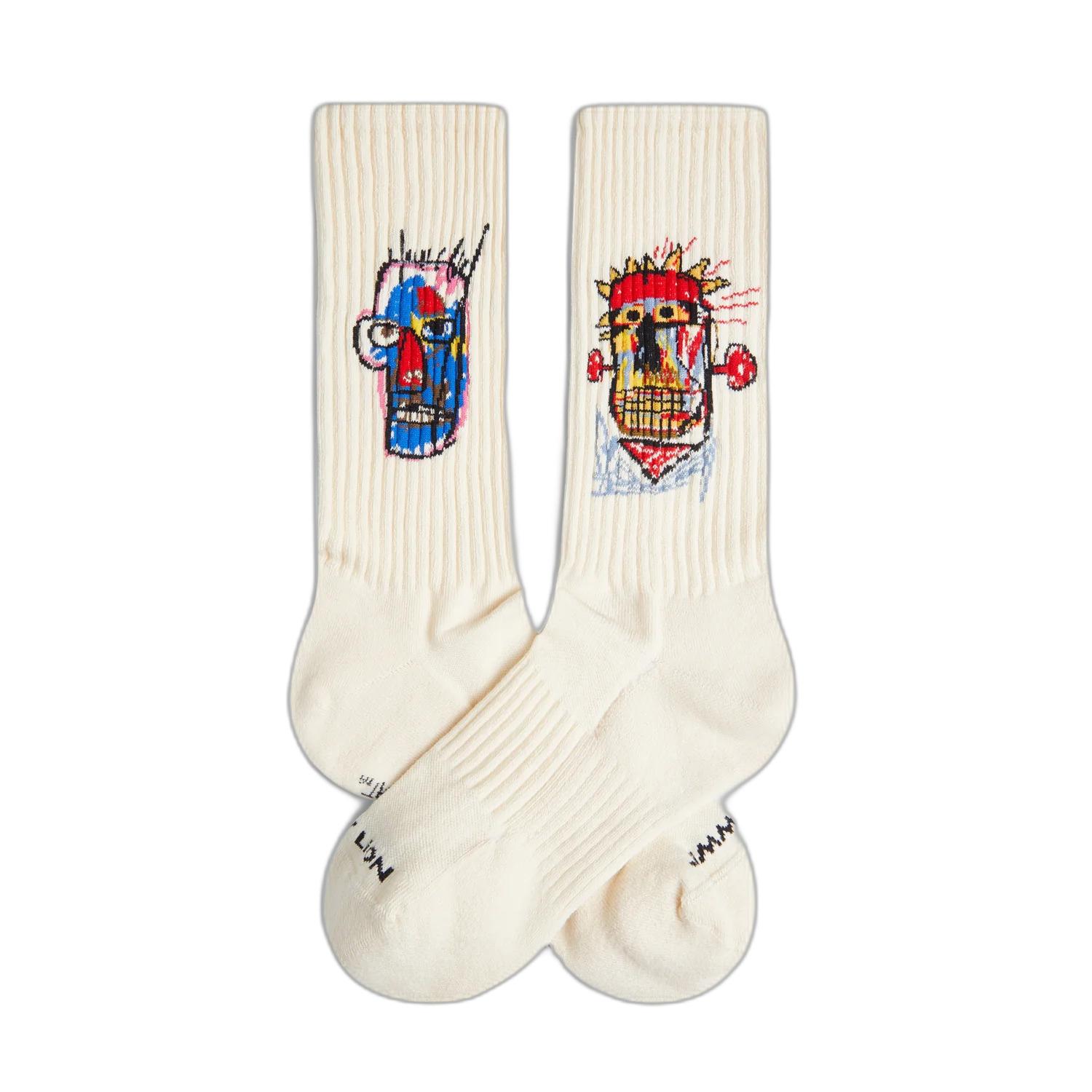 8436607957300 - Socken Basquiat Heads 1982