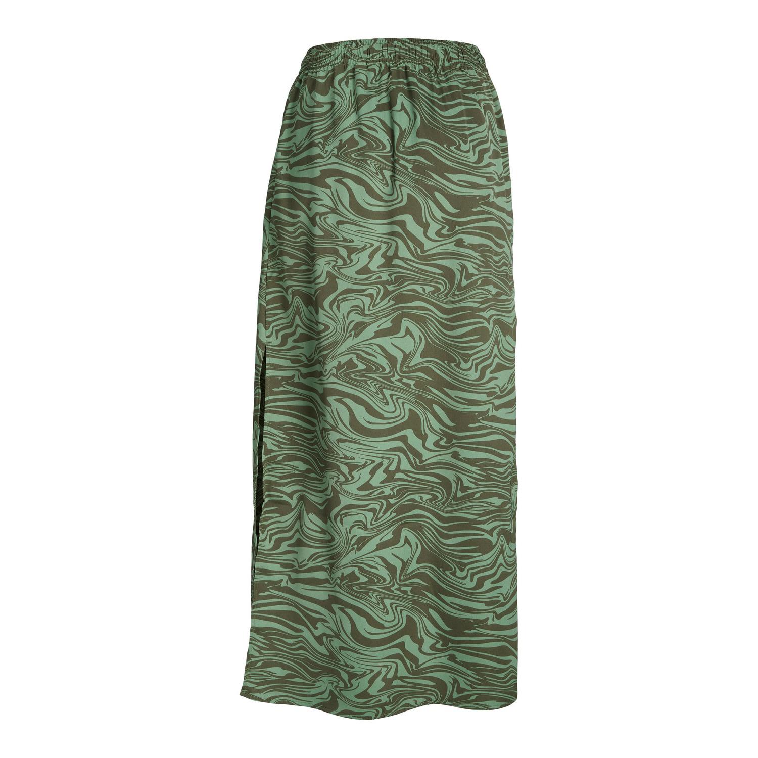 5715363513801 - Midi-Rock Satin Frau Maria