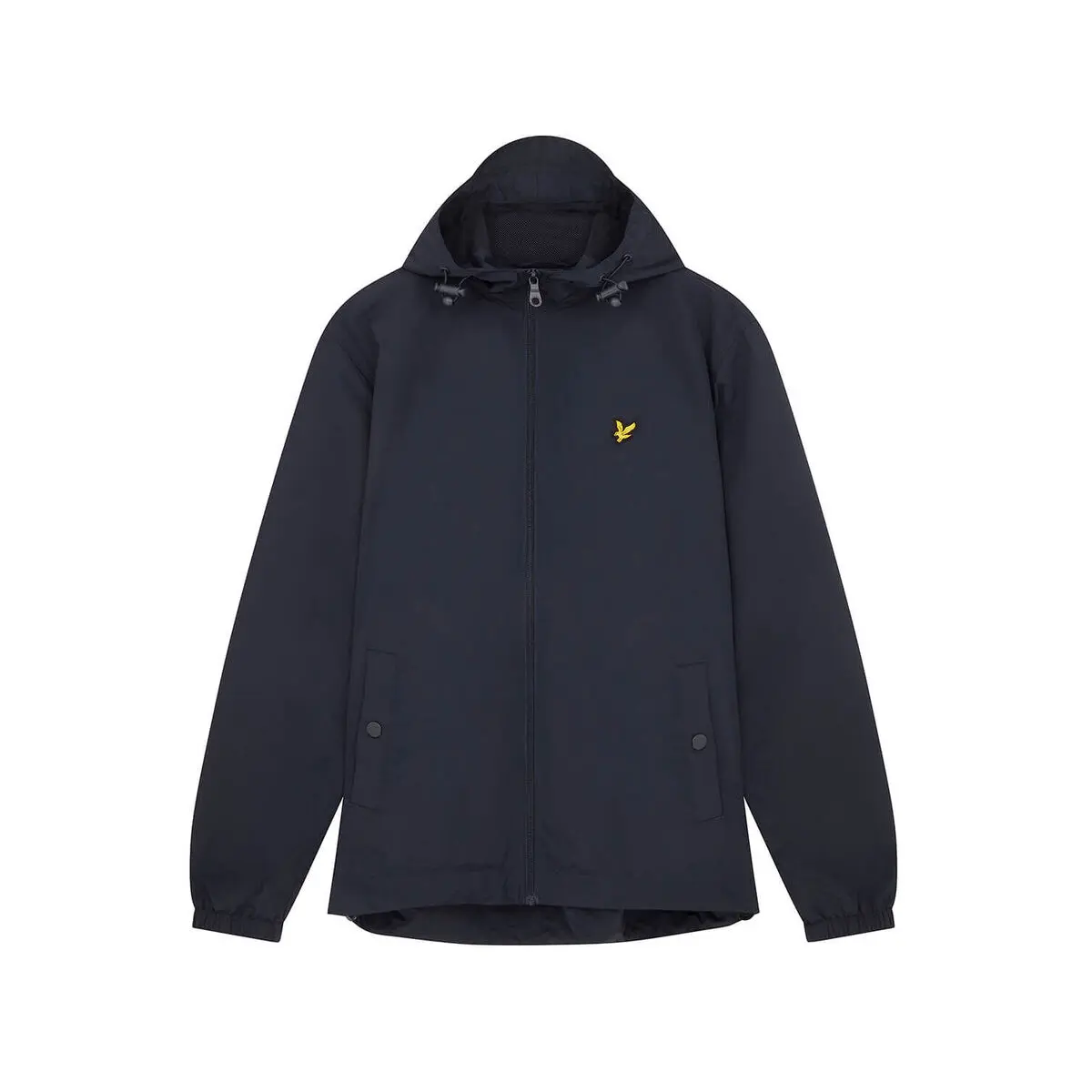 5054783192037 - Lyle & Zip Through Hooded Jacket Dark Navy