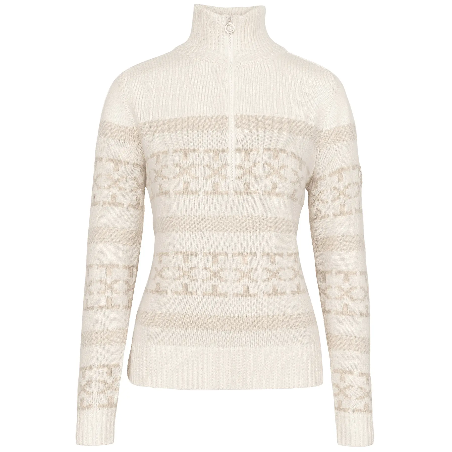 Women's 1/2 zip sweater Johaug Dalsbygda Woolmix