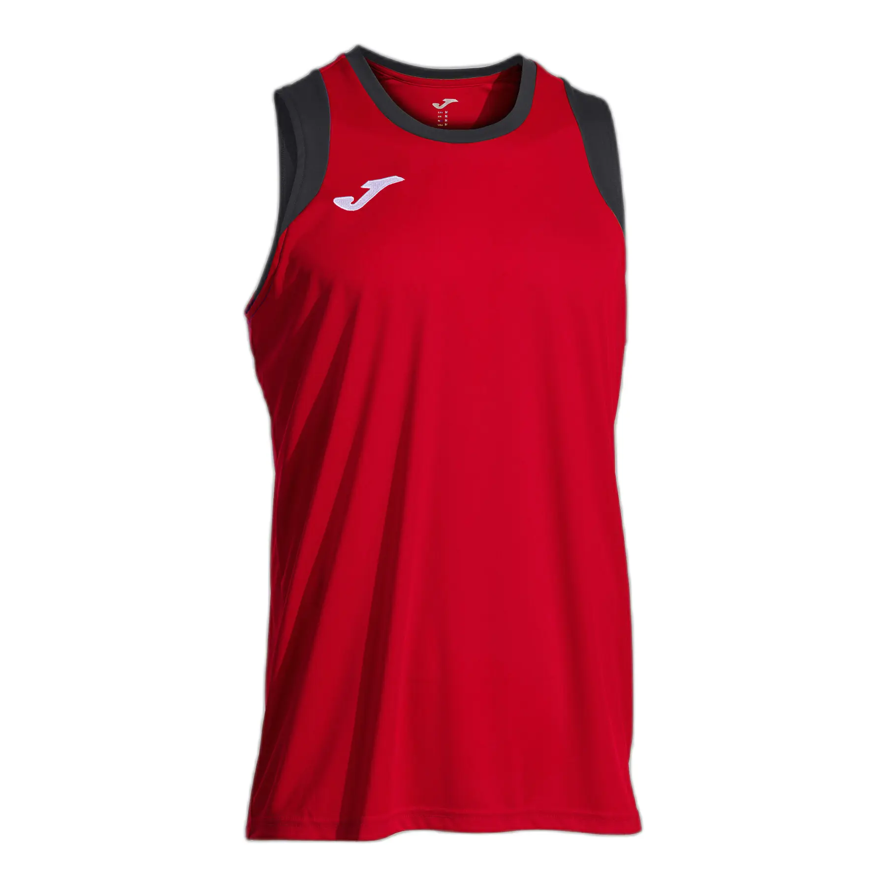 Joma Cancha Mouwloos T-shirt Rood XL Man