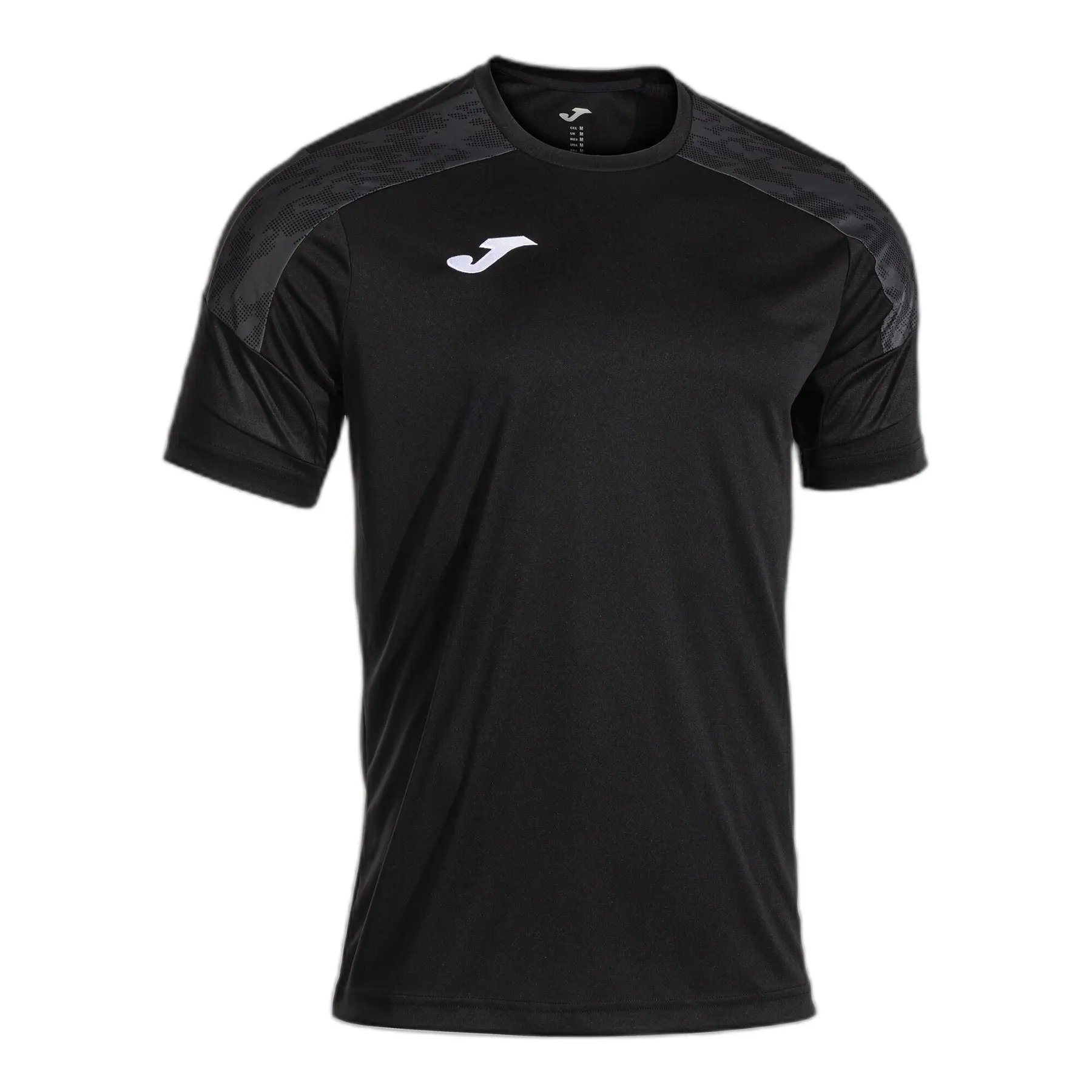 Joma Championship Viii T-shirt Met Korte Mouwen Zwart 2XL Man