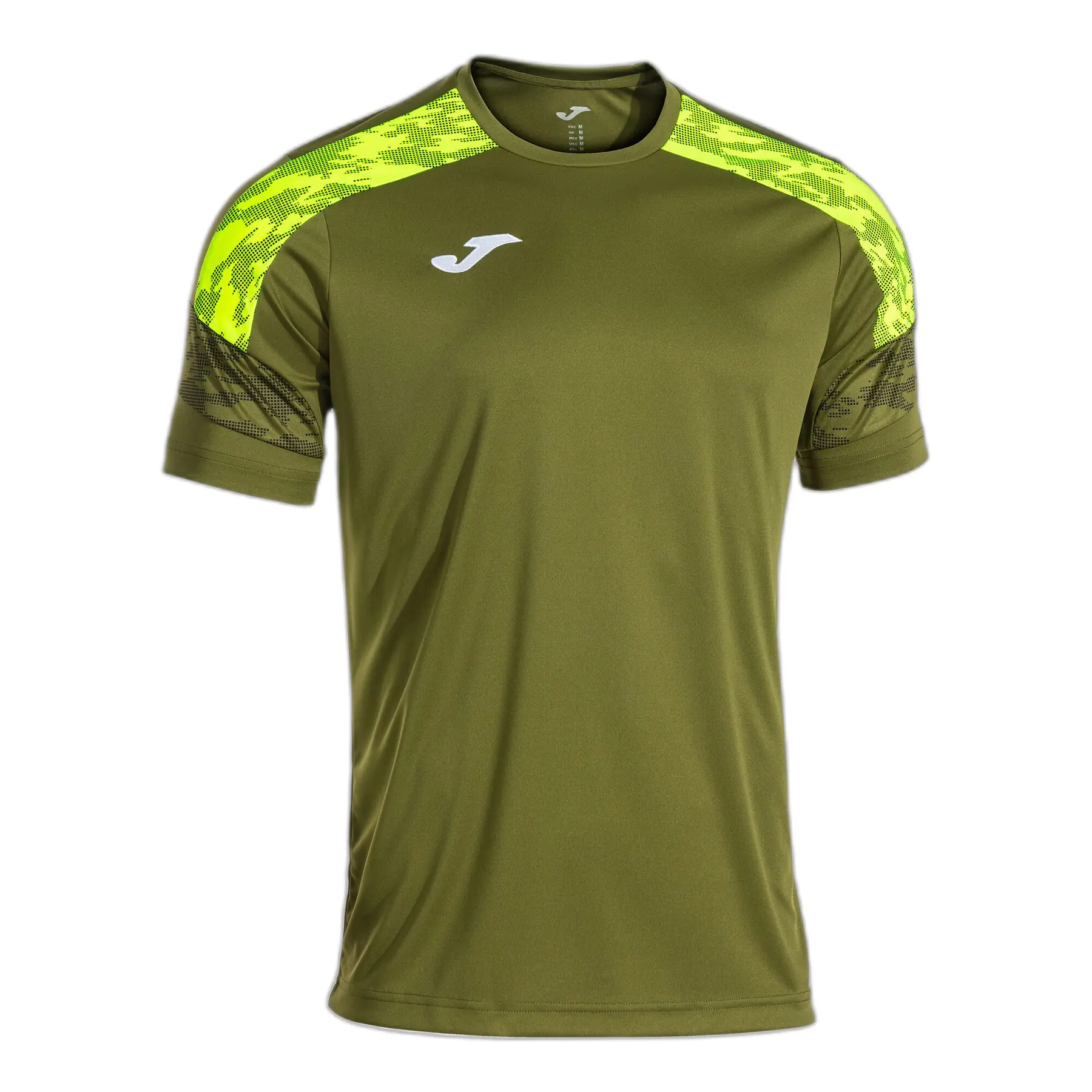 Joma Championship Viii T-shirt Met Korte Mouwen Groen XL Man