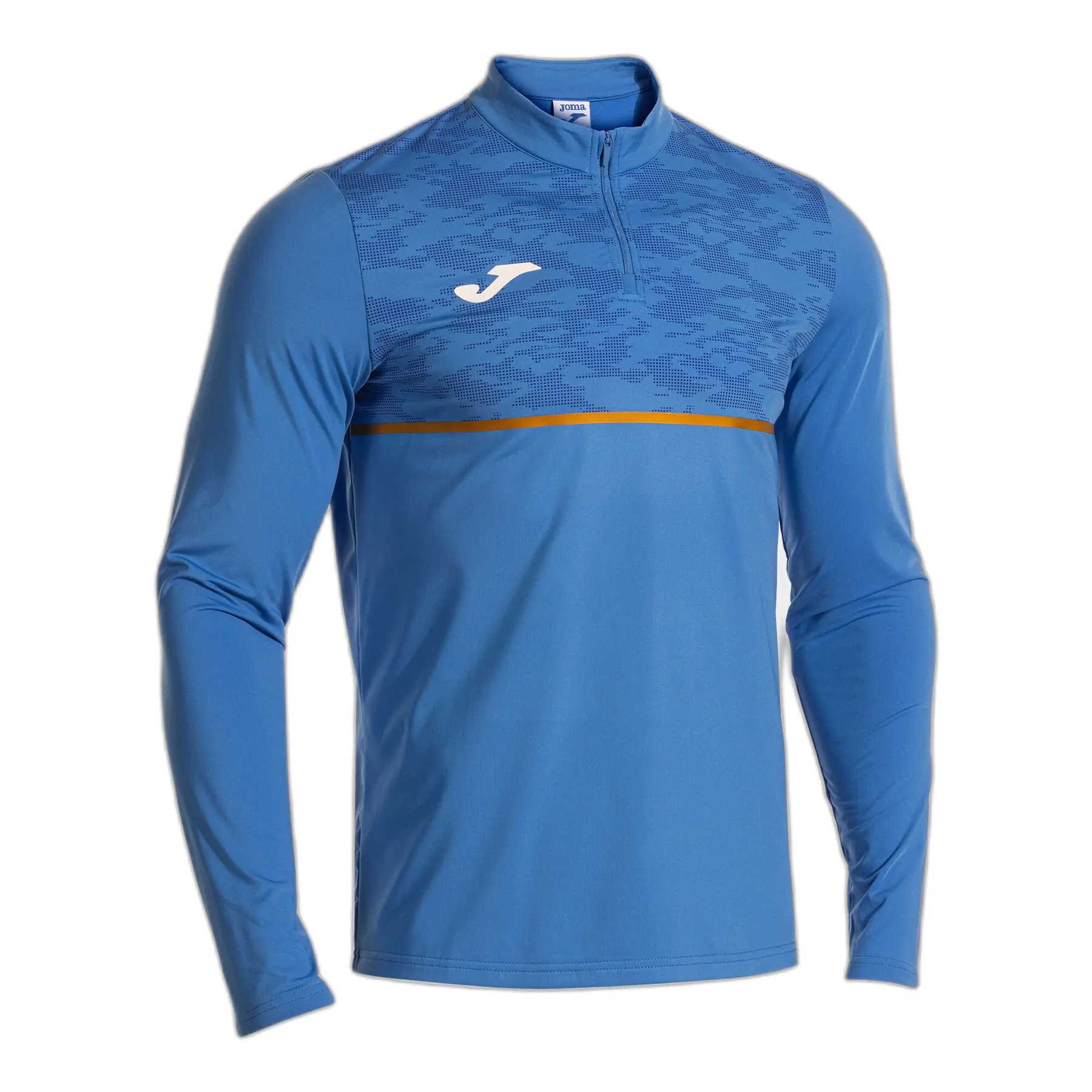 Langarm shirt met 1/2 rits voor kinderen Joma Record III