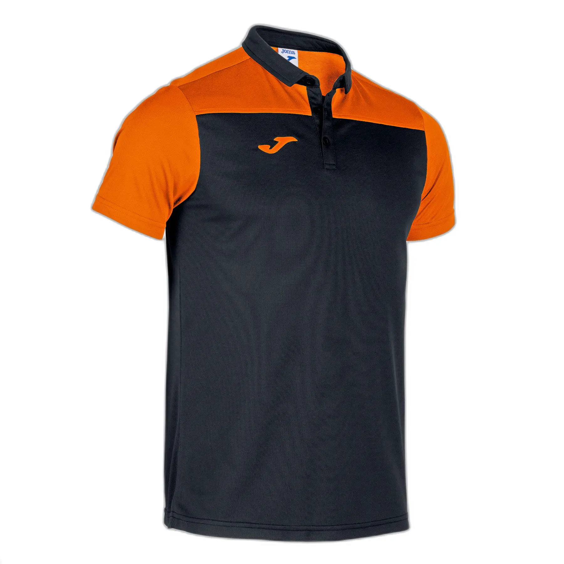 Joma Men's Noir Polo Shirt Hobby Ii
