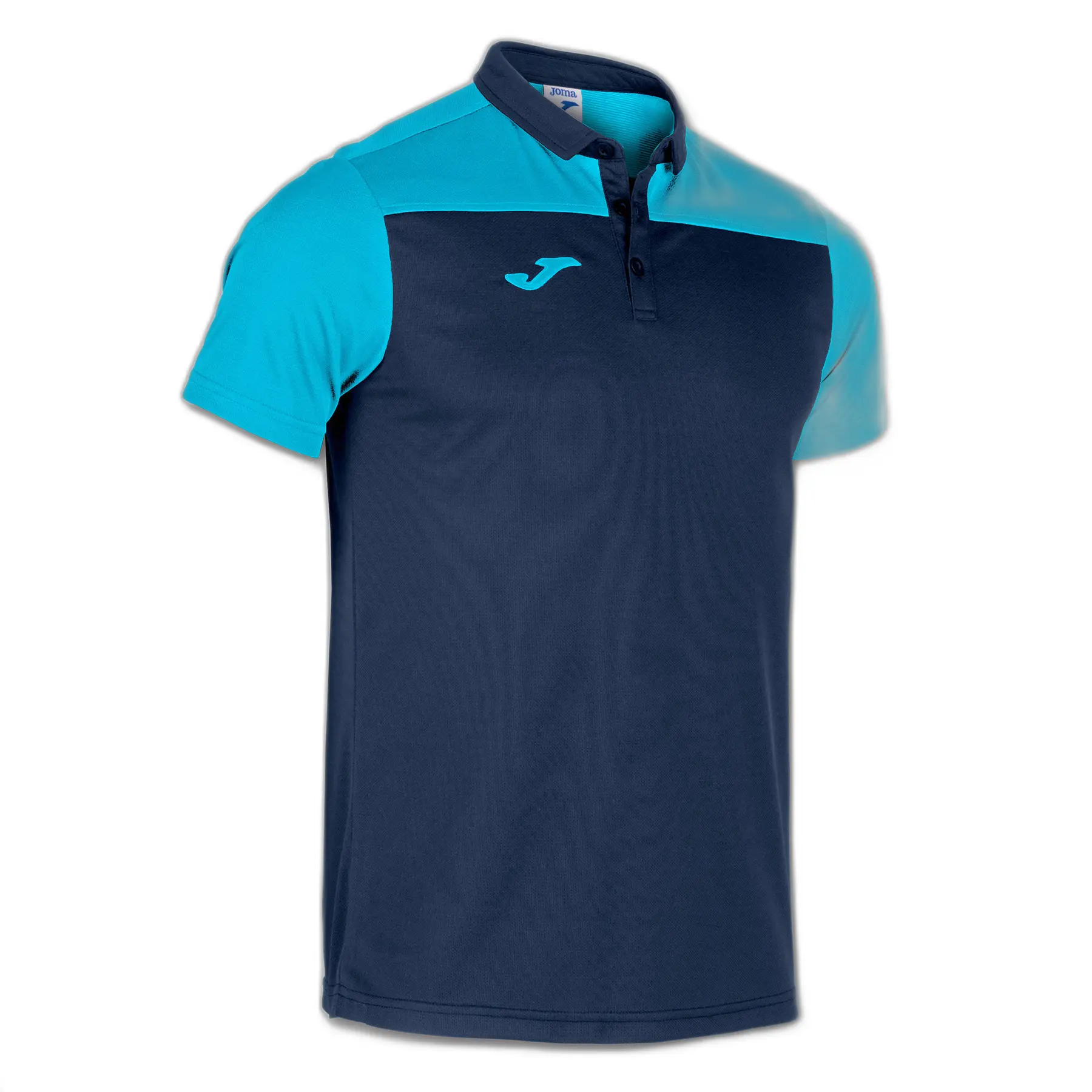 Joma Men's Bleu Polo Shirt Hobby Ii