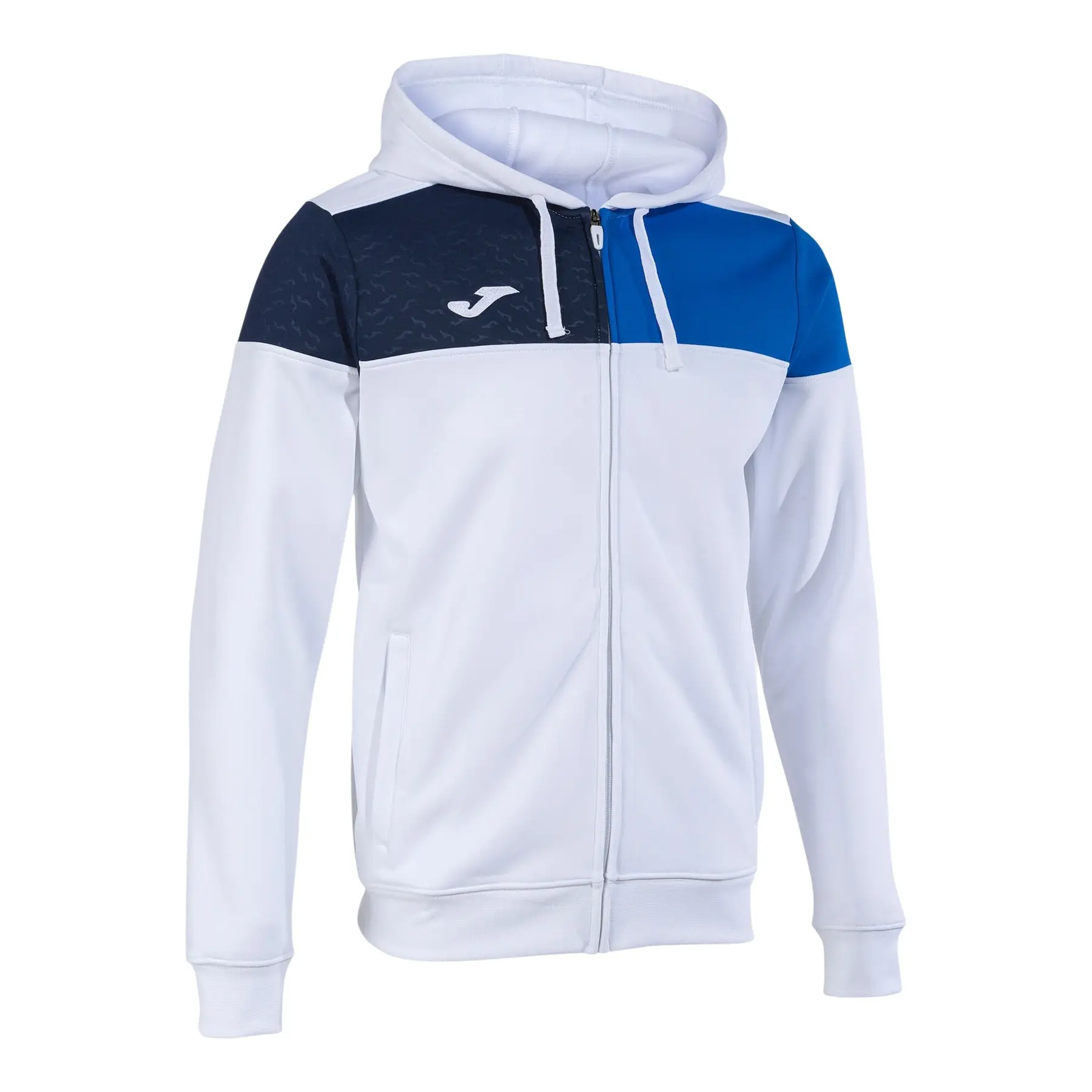 Kinder-Trainingsjacke Crew V - Blanc - male - Size: 7/8 ans