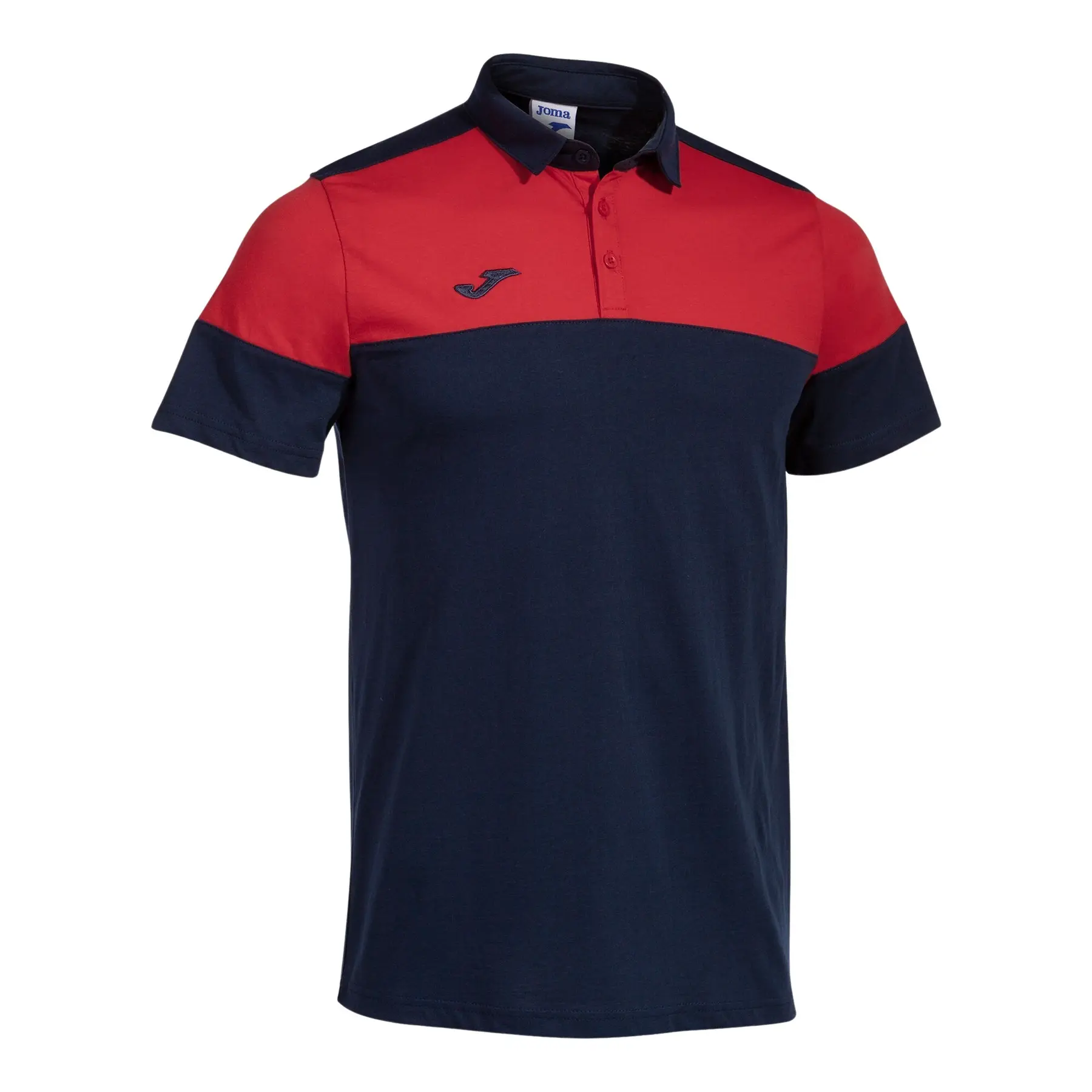 Polo-Shirt Crew V - Rouge - male - Size: S