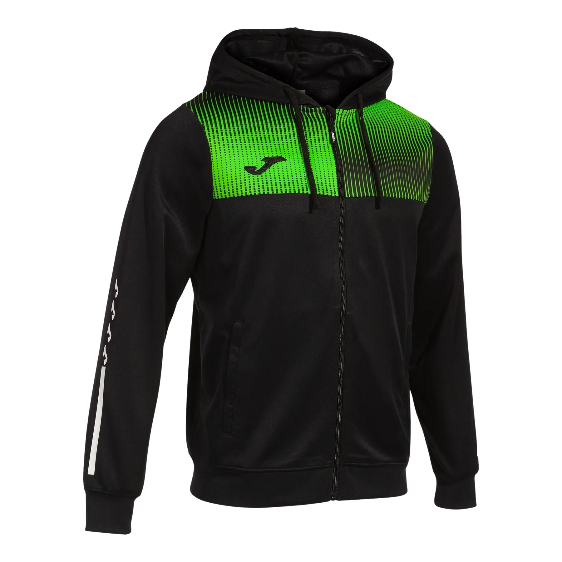 Kinder-Trainingsjacke mit Kapuze ECO Supernova - Noir - male - Size: 12/14 ans