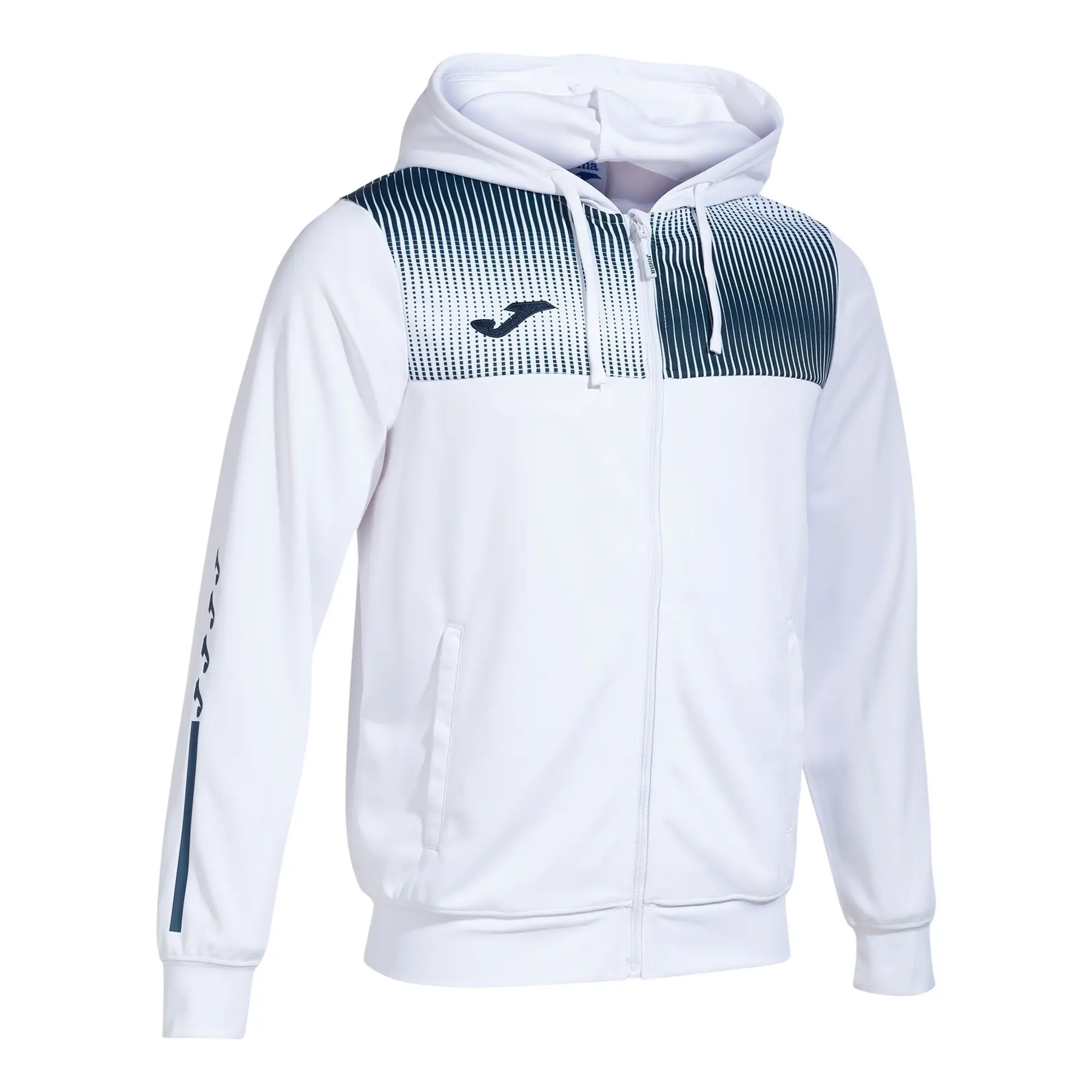 Kinder-Trainingsjacke mit Kapuze Eco Supernova - Blanc - male - Size: 7/8 ans