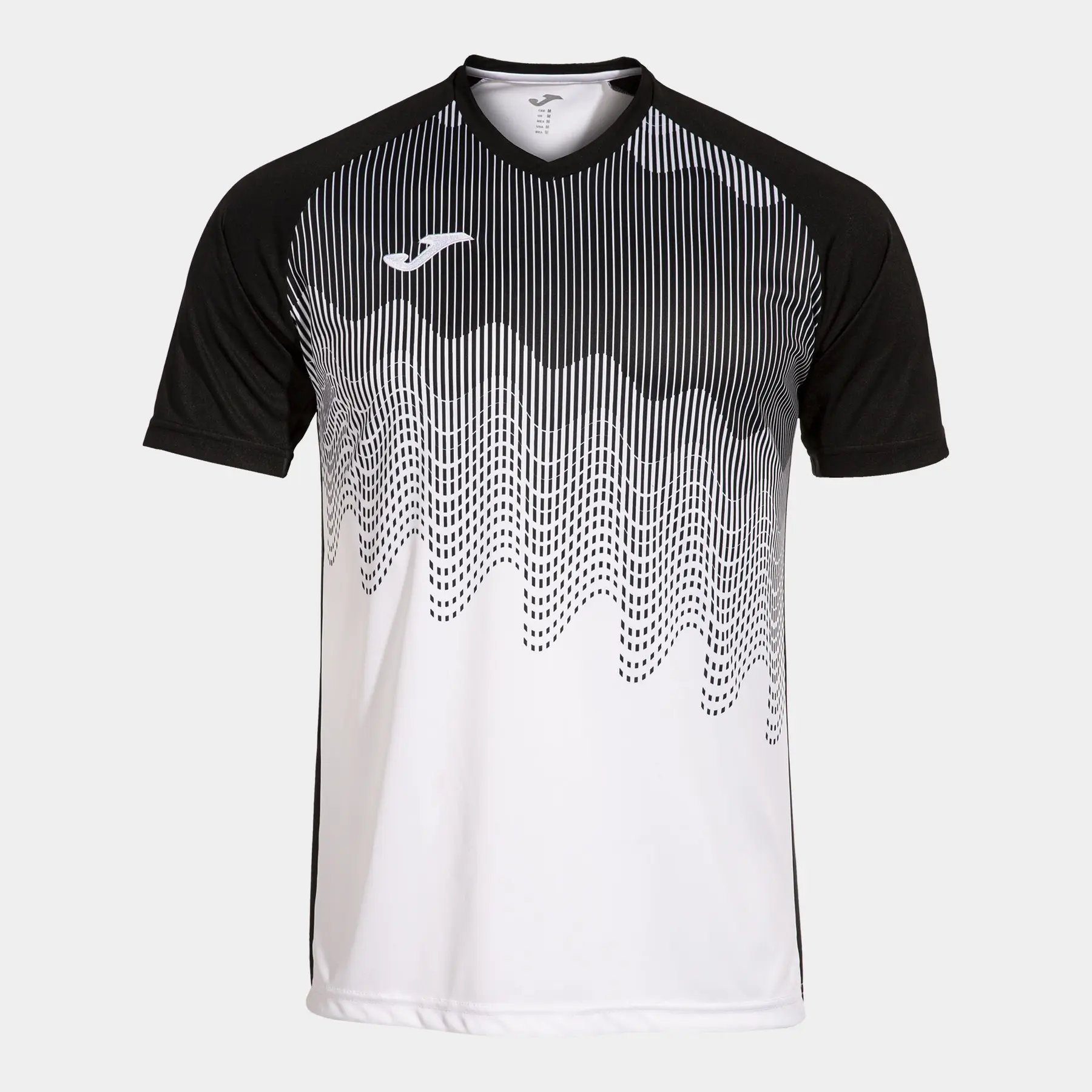 Joma Homme Blanc Maillot Col En V Tiger Vi