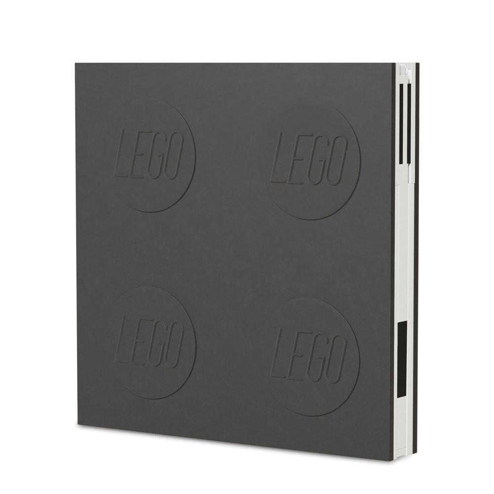 4895028524470 - LEGO Stationery Locking note book BLACK with gel pen