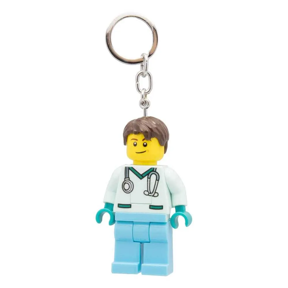 4895028531737 - Leuchtender Schlüsselanhänger Lego Minifigures - Docteur
