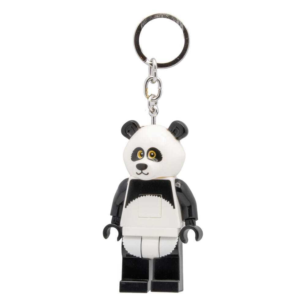 4895028531744 - Leuchtender Schlüsselanhänger Lego Minifigures - Panda Guy