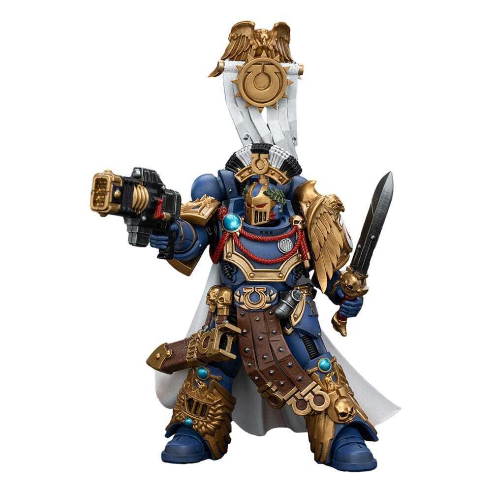 6927054400126 - Sammlerfigur Warhammer The Horus Heresy Ultramarines Legion Praetor With Power Sword and Volkite Serpenta