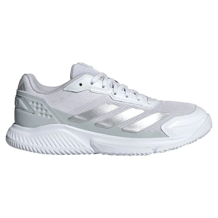 Adidas Femme Chaussures de padel Courtquick, Blanc, Taille 40