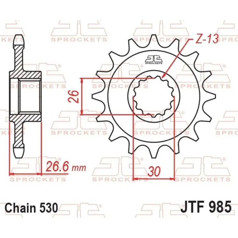Motorradritzel JT Sprockets Harley Davidson PAN AMERICA [1250]