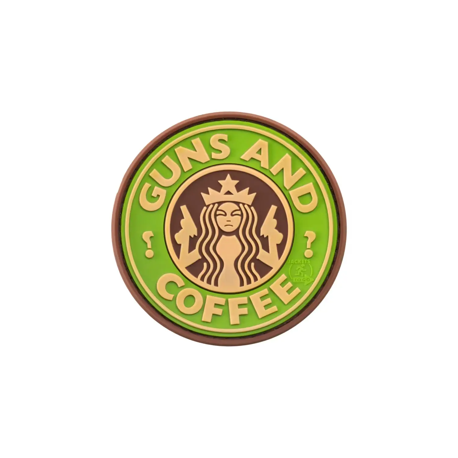 Abzeichen JTG Guns and Coffee