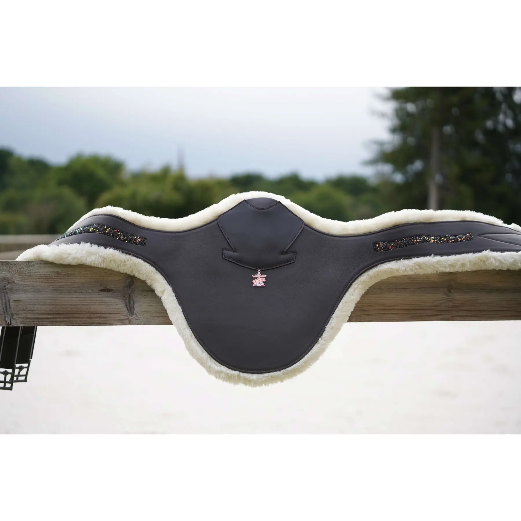 Meilleurs prix pour Sangle bavette d'équitation Ju & Pa