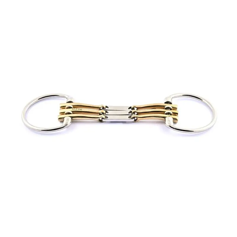 Mors olive pour cheval triple canons Jump'In