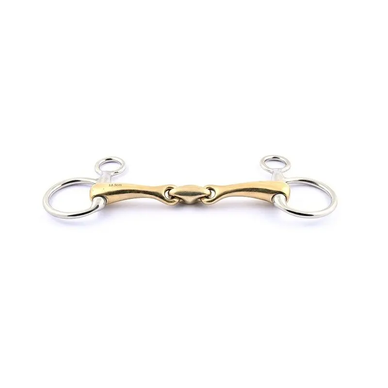 Mors baucher pour cheval avec double brisure Jump'In