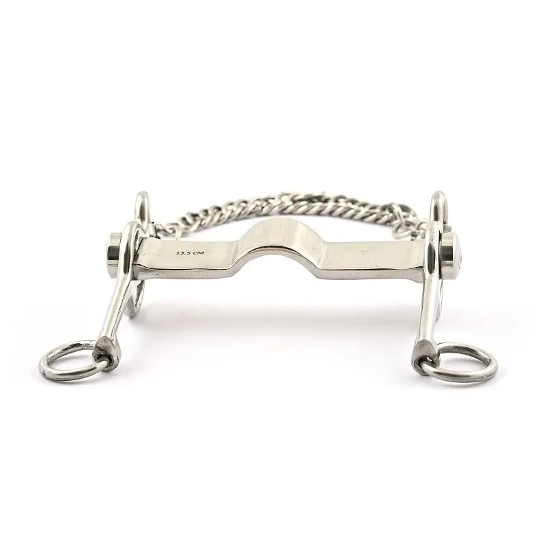 Pelham pour cheval plat inclinable petites branches Jump'In