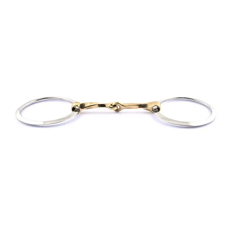Mors 2 anneaux pour cheval torsadé Jump'In