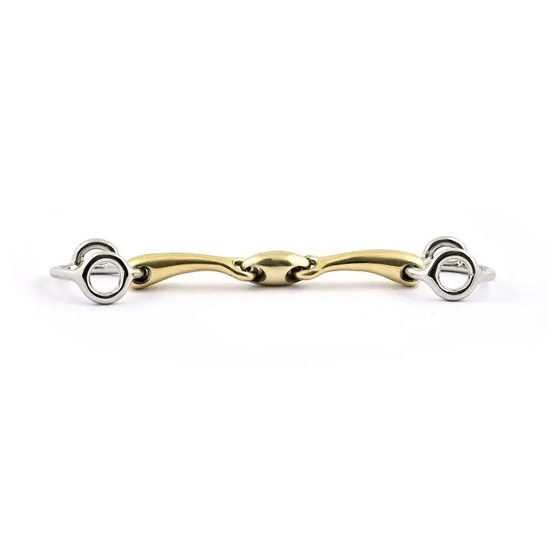 Mors releveur pour cheval avec double brisure Jump'In