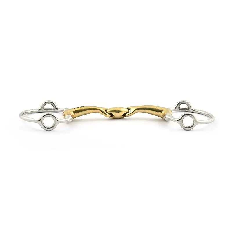 Mors releveur pour cheval à olives double brisure Jump'In