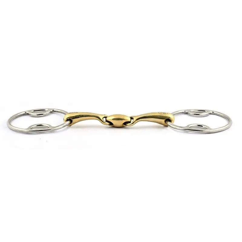 Mors double brisures pour cheval trois effets double brisure Jump'In