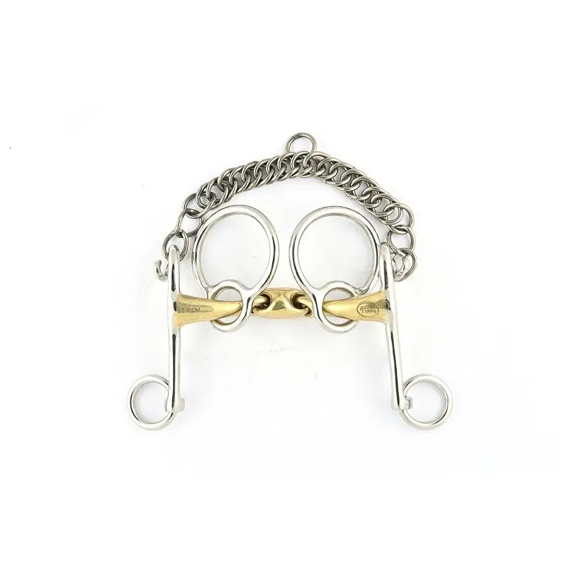 Pelham pour cheval escargot double brisure Jump'In