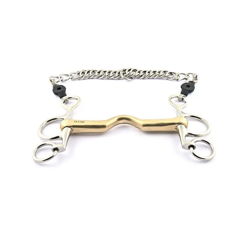 Pelham pour cheval petites branches passage de langue Jump'In