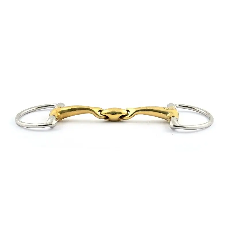 Mors olive pour cheval avec double brisure Jump'In