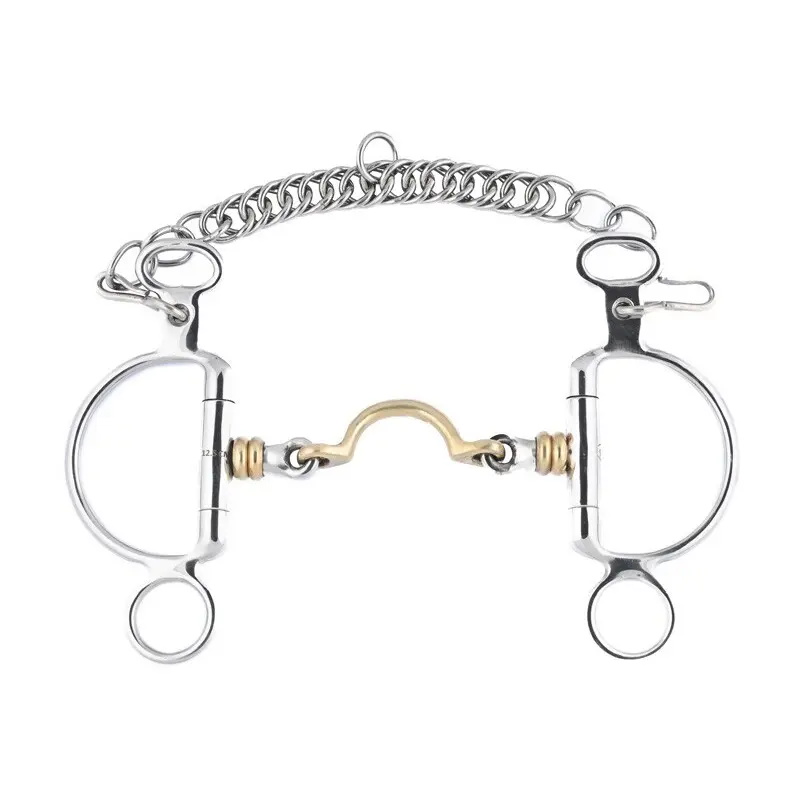 Mors avec gourmette pour cheval Jump'In Felipe