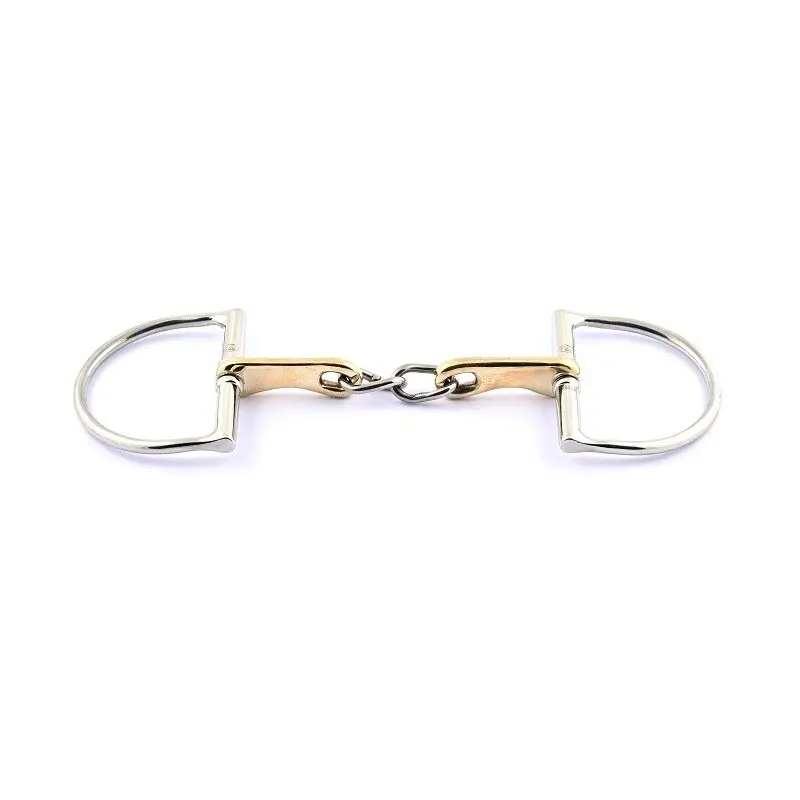 Mors verdun pour cheval avec double brisure chaine Jump'In