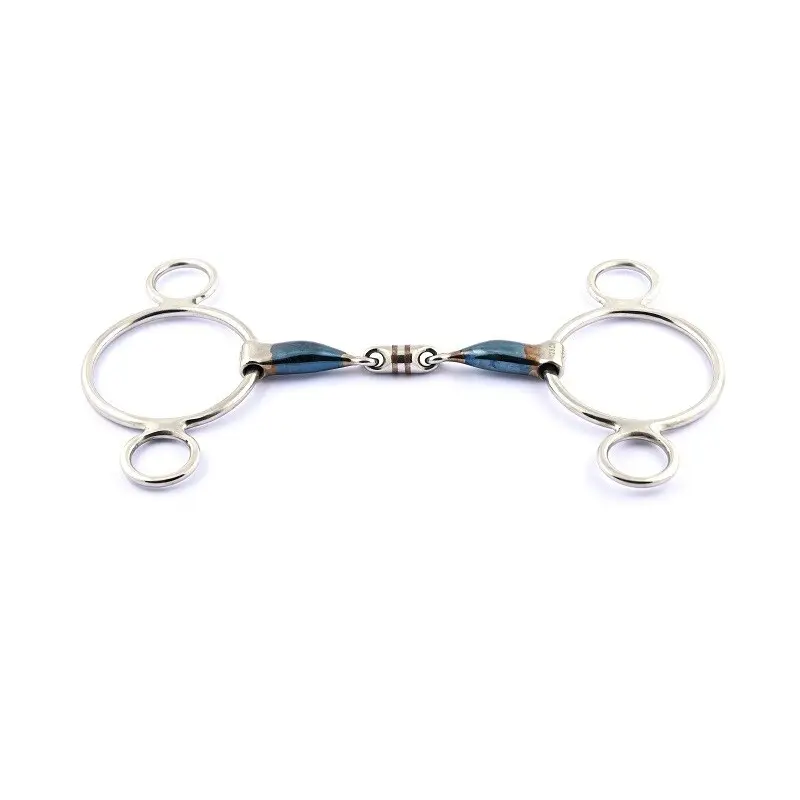 Mors pessoa pour cheval avec double brissure Jump'In