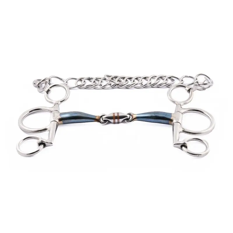 Pelham pour cheval avec double brisure Jump'In